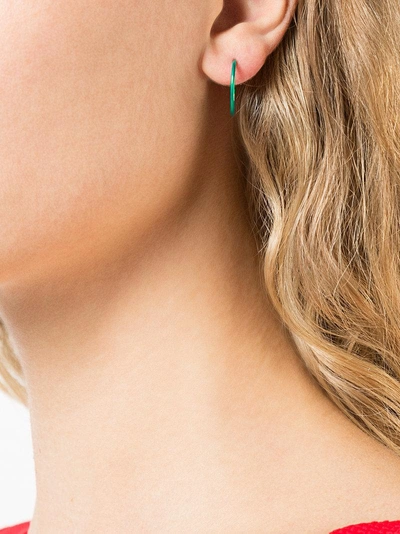 Shop Biis Round Shaped Earring - Green