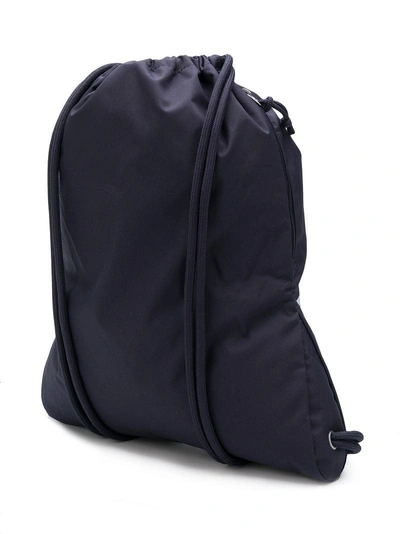 Shop Nike Heritage Drawstring Backpack - Grey