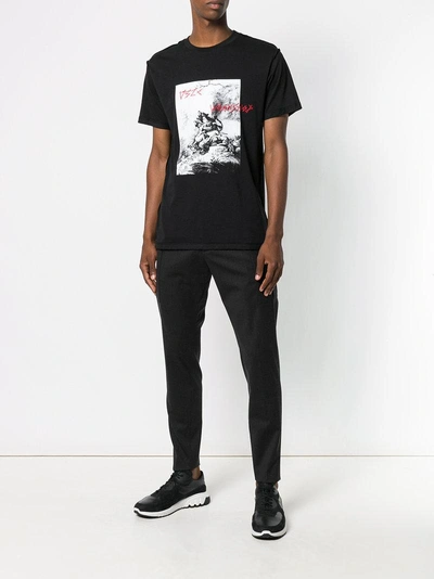 Shop Dsquared2 Tapered Trousers - Black