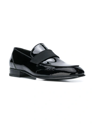 Shop Tom Ford Smoking Loafers - Black