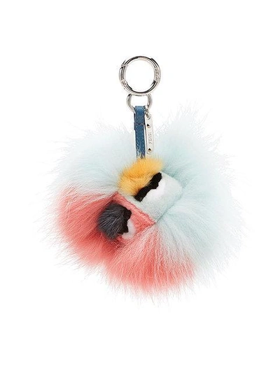 Shop Fendi Mini Eye Charm - Farfetch In F13yr-bigne +tealbird+ Pal