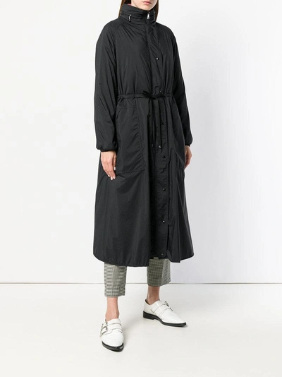 Shop Moncler Mouette Long Raincoat