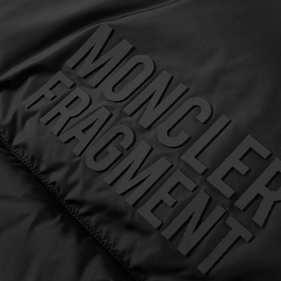 Shop Moncler Genius - 7 Moncler Fragment Hiroshi Fujiwara - Abene Gilet In Black