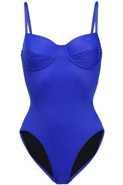 Shop Norma Kamali Woman Swimsuit Royal Blue