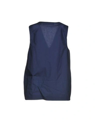 Shop Marni Tops In Dark Blue