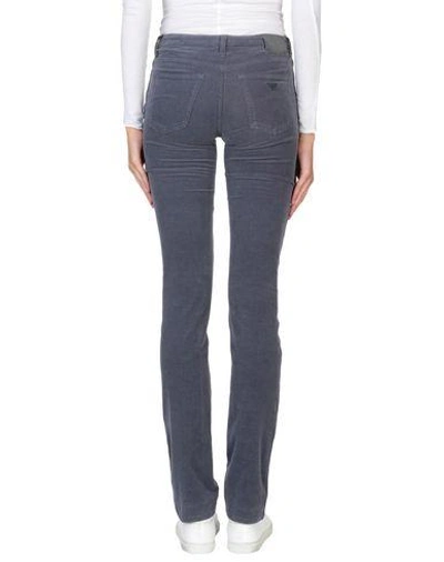 Shop Armani Jeans Casual Pants In Dark Blue