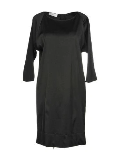 Shop Aglini Short Dress In Black