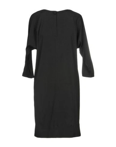 Shop Aglini Short Dress In Black