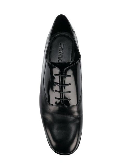 Shop Jimmy Choo Tyler Lace-up Shoes In Black
