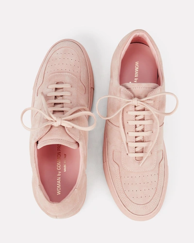 Shop Common Projects Bball Suede Low-top Sneakers