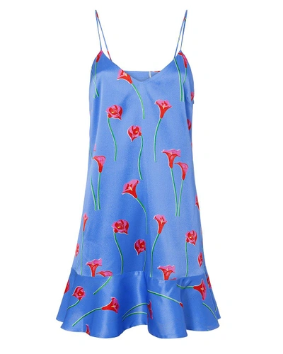 Shop Caroline Constas Tina Floral Slip Dress