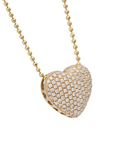 diamond heart necklace