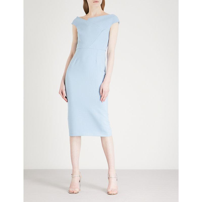 roland mouret midi dress