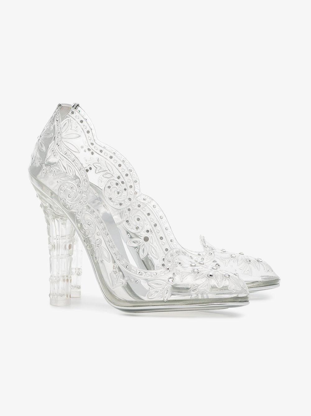 dolce and gabbana cinderella heels