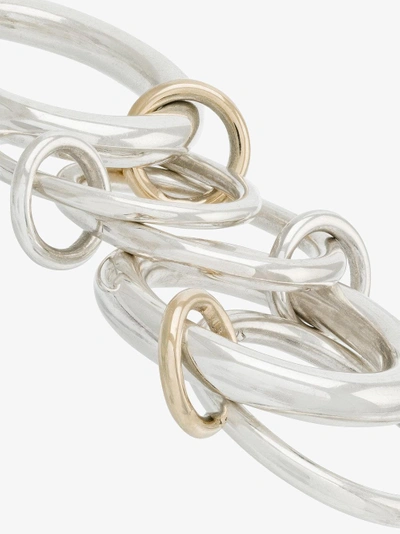 Shop Spinelli Kilcollin Sterling Silver Vela Ring In Metallic