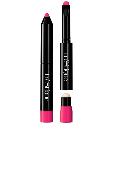 Shop Trestique Prime & Color Lip Glaze Crayon. In Mumbai Magenta