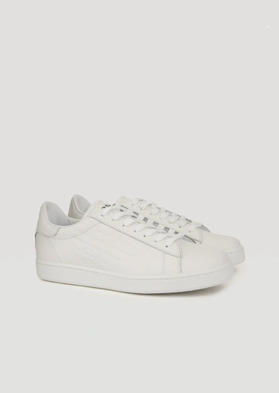 Shop Emporio Armani Sneakers - Item 11537137 In White
