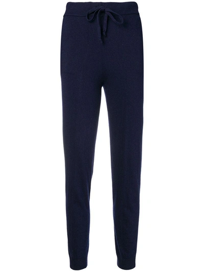 Shop Semicouture Olly Track Trousers - Blue