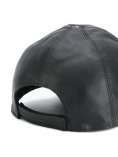 Shop Versace Baseball Cap - Black