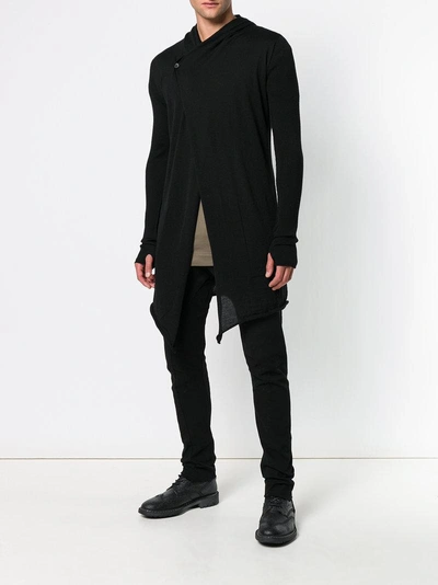 Masnada Wrap Cardigan - Black In Black
