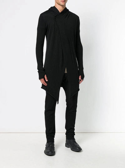 Masnada Wrap Cardigan - Black In Black