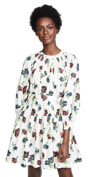 Shop Ulla Johnson Joelle Dress In Cream Floral