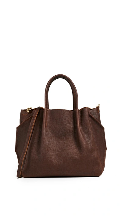 Shop Oliveve Zoe Tote In Brown