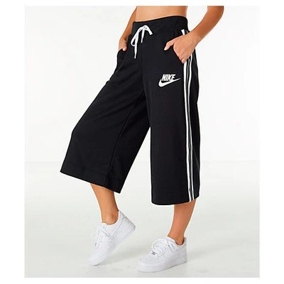 Shop Nike Women's Sportswear Wide Leg Pants, Black