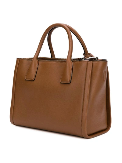 Shop Prada Concept Tote Bag - Brown
