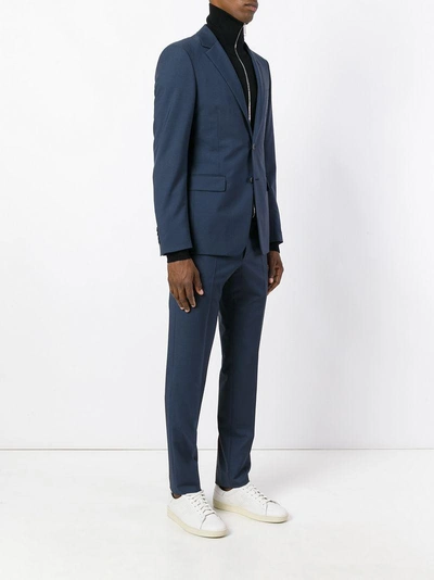 Shop Prada Slim Fit Suit - Blue