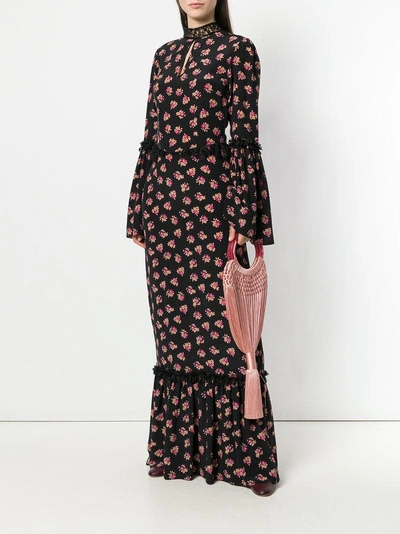 Shop Cult Gaia Angelou Braided Tassel Bag In Pink