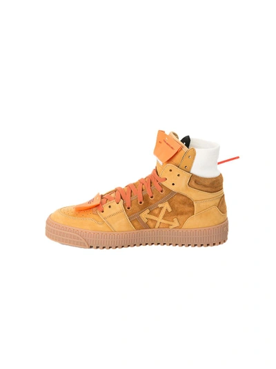 Shop Off-white "off Court" Suede Sneakers