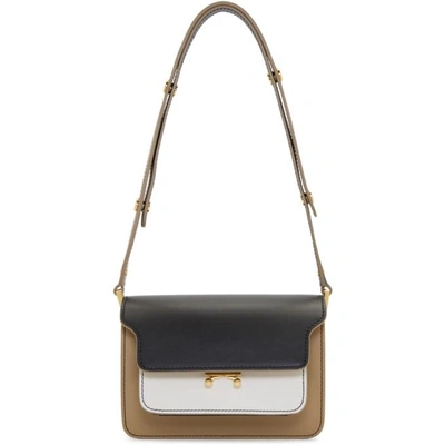 Shop Marni Beige Small Trunk Bag In Z133i Bg M