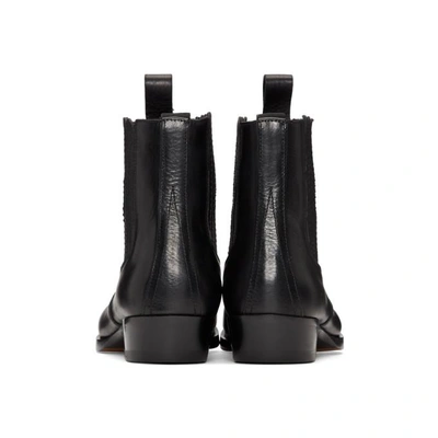 Shop Givenchy Black Cb3 Chelsea Boots In 001 Black