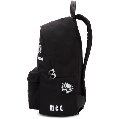 Shop Mcq By Alexander Mcqueen Mcq Alexander Mcqueen Black Swallow Classic Backpack In 1000-black