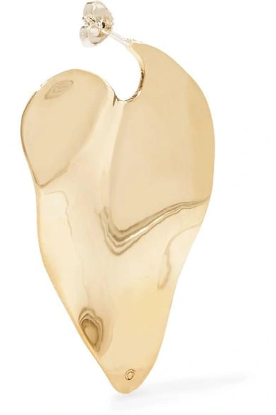 Shop Ariana Boussard-reifel Coretta Gold-tone Earrings