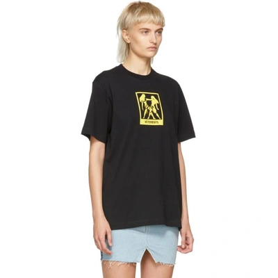 Shop Vetements Black Gemini Horoscope T-shirt