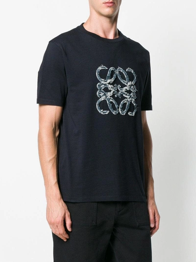 Shop Loewe Anagram Cut T-shirt