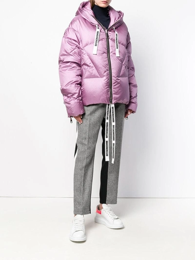 Shop Khrisjoy Khris Puffer Jacket - Pink