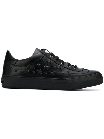 Shop Jimmy Choo Ace Sneakers - Black