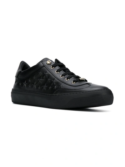 Shop Jimmy Choo Ace Sneakers - Black