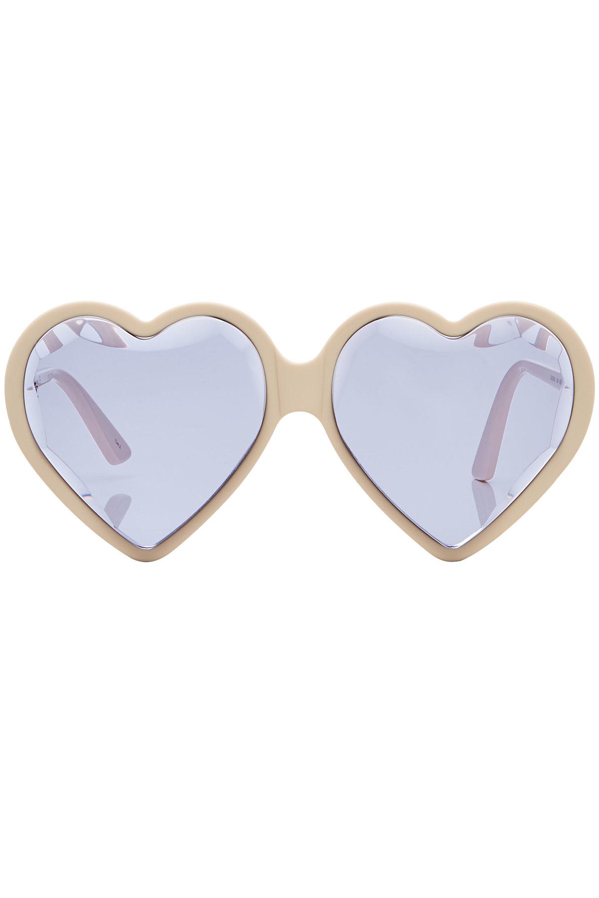 heart sunglasses gucci