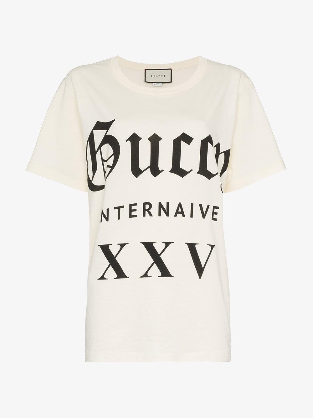 gucci xxv shirt