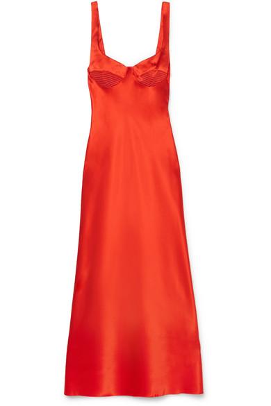 dion lee red dress