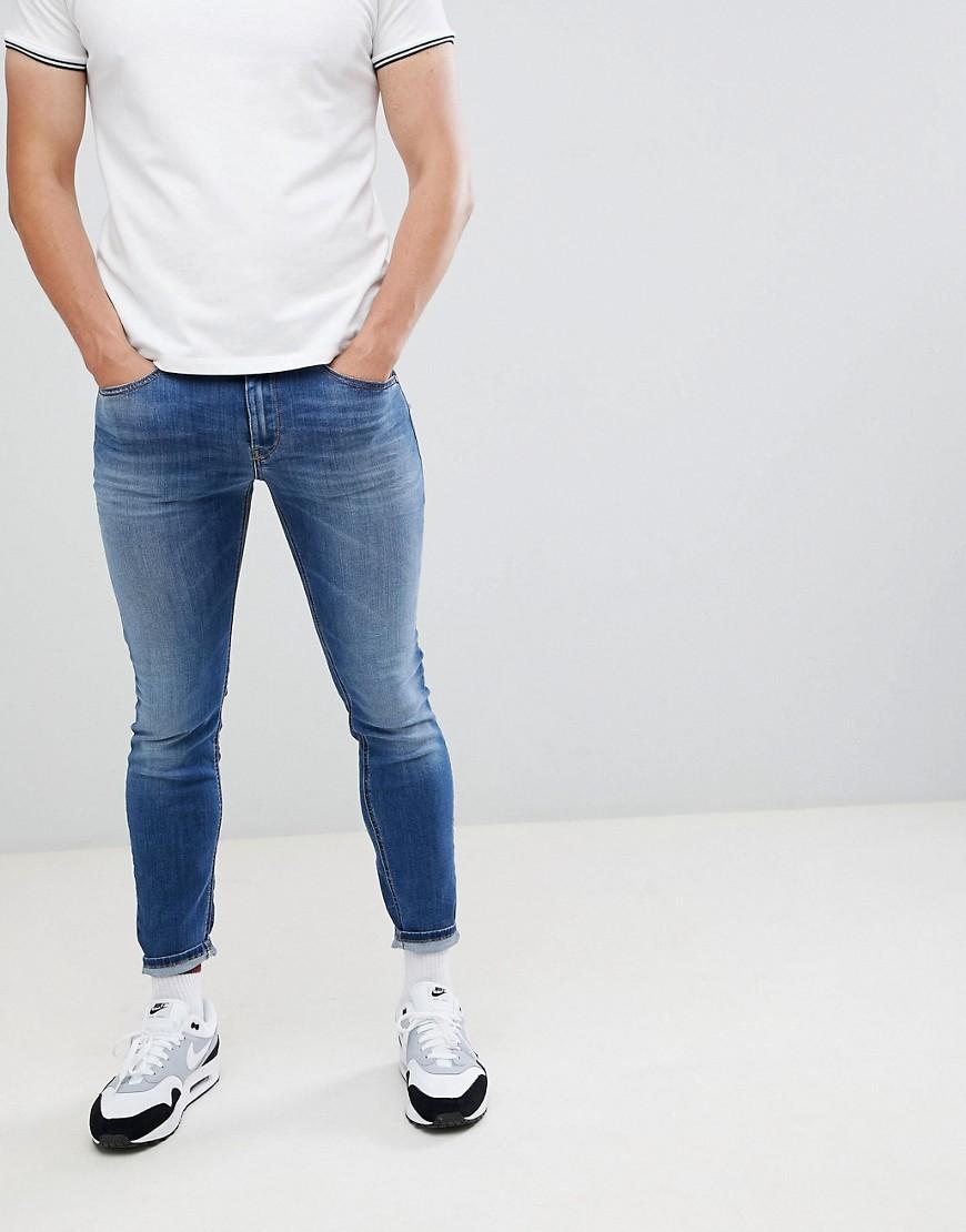 diesel stickker super skinny jeans