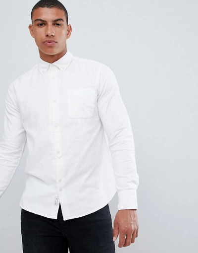Shop Bellfield Basic Oxford Shirt - White