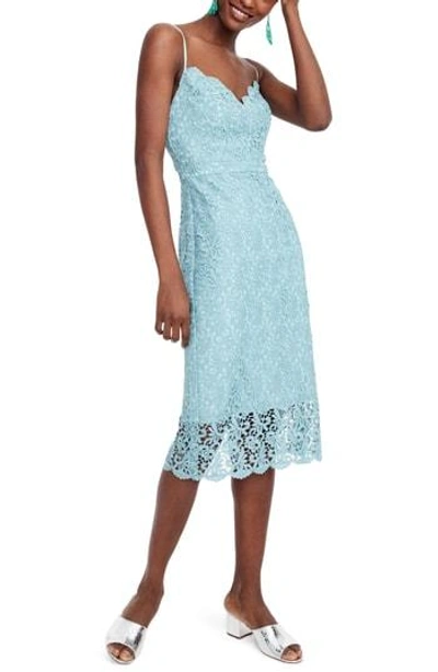 J crew spaghetti cheap strap dress in lace
