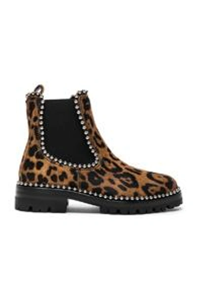 Printed Calf Hair Spencer Boots