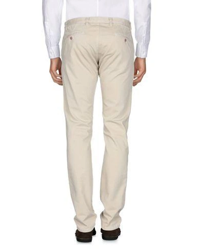 Shop Cantarelli Man Pants Beige Size 34 Cotton