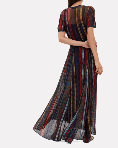 Shop Missoni Striped Lurex Dress